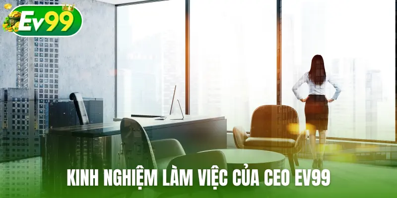 Kinh nghiệm làm việc của CEO EV99
